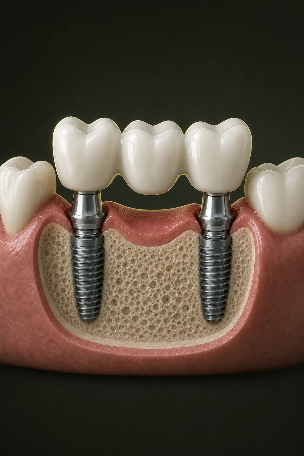 Implant-supported bridge